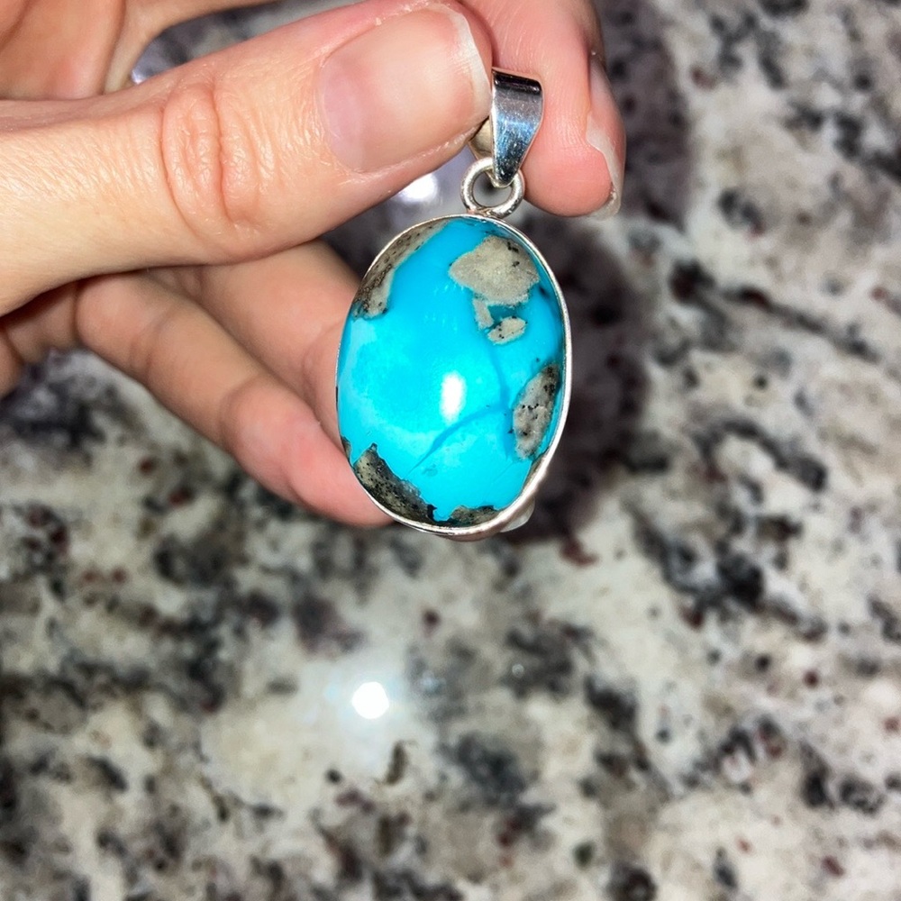 Turquoise Pendant Necklace